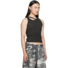 CAMPERLAB Black Ribbed Tank Top