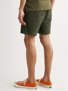 NN07 - Cameron Slim-Fit Cotton-Terry Drawstring Shorts - Green