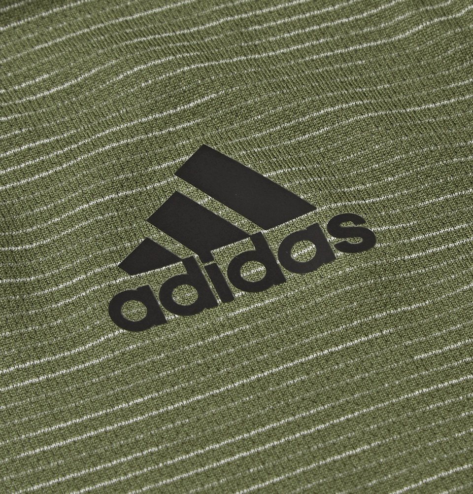 Adidas Sport - FreeLift Space-Dyed Climalite T-Shirt - Army green adidas
