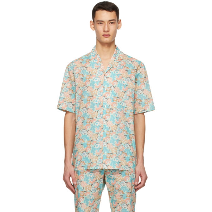 Photo: Gucci Multicolor Liberty London Edition Floral Short Sleeve Shirt