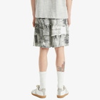 Róhe Men's Silk Drawstring Shorts in Durgerdammerdijk Print