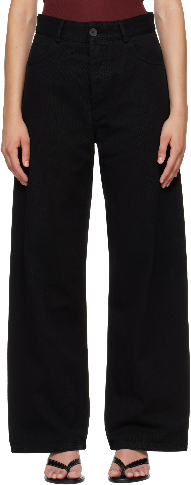 Baserange Black Navalo Trousers