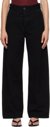 Baserange Black Navalo Trousers