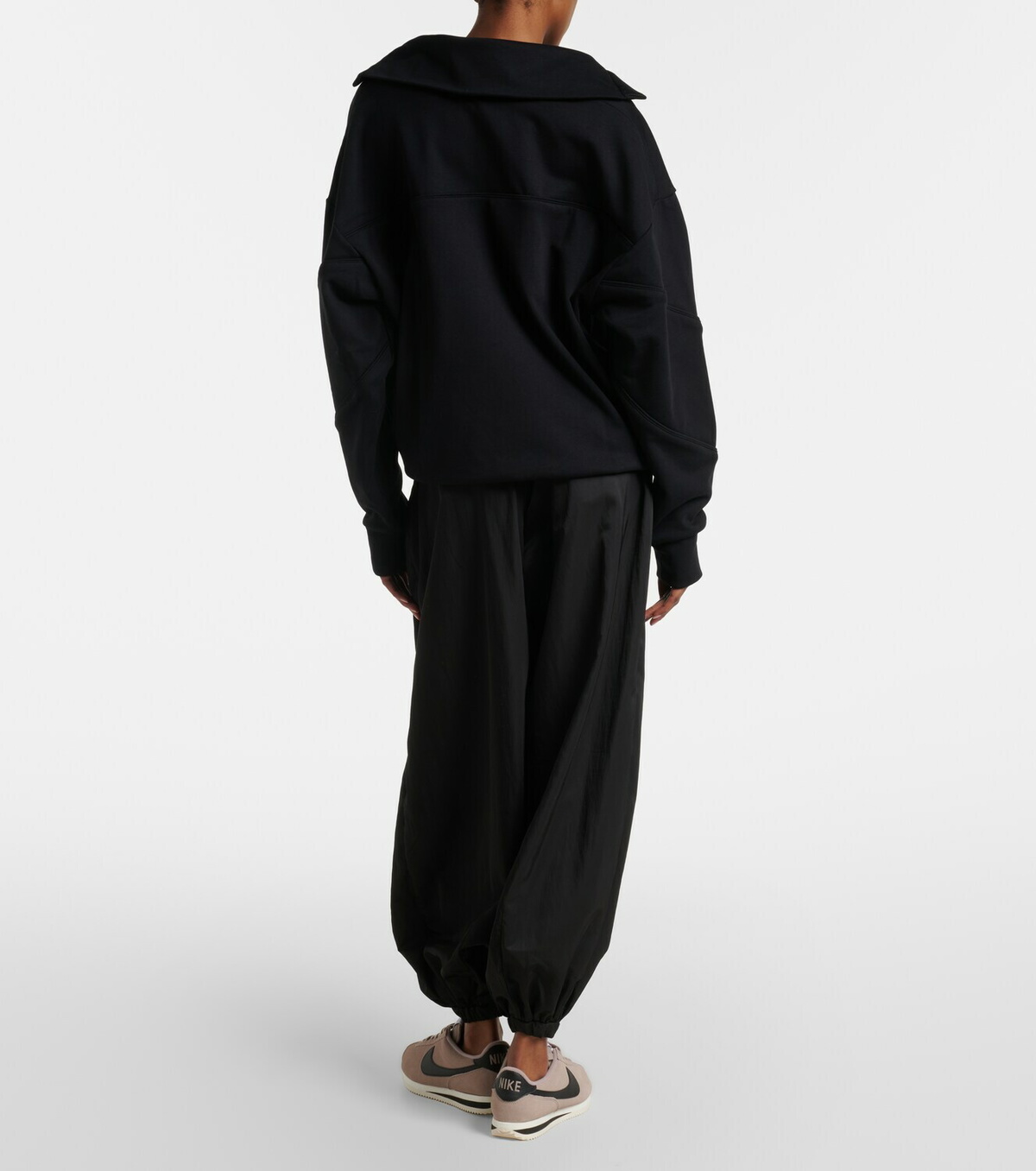 Norba Pleated balloon pants