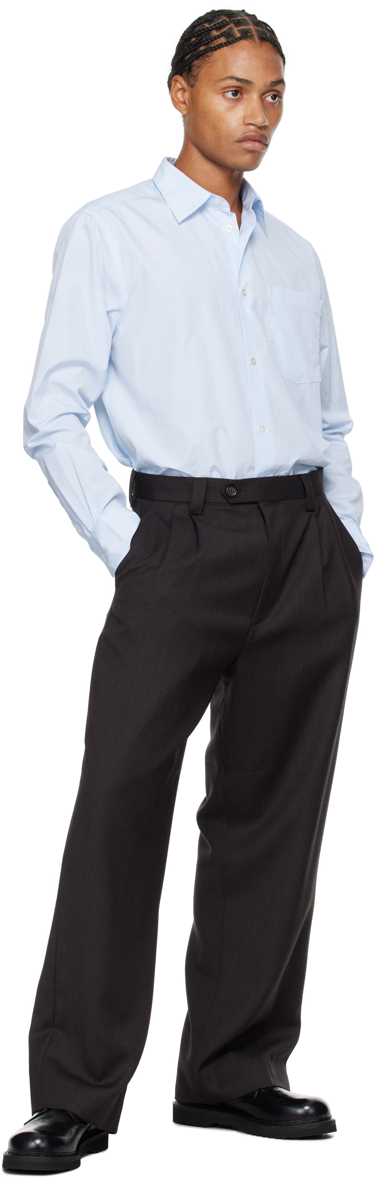 mfpen Black Classic Trousers mfpen