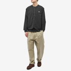 Danton Men's Shirt Cardigan in Black