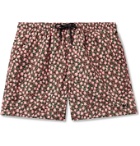 Solid & Striped - The Classic Mid-Length Printed Swim Shorts - Pink