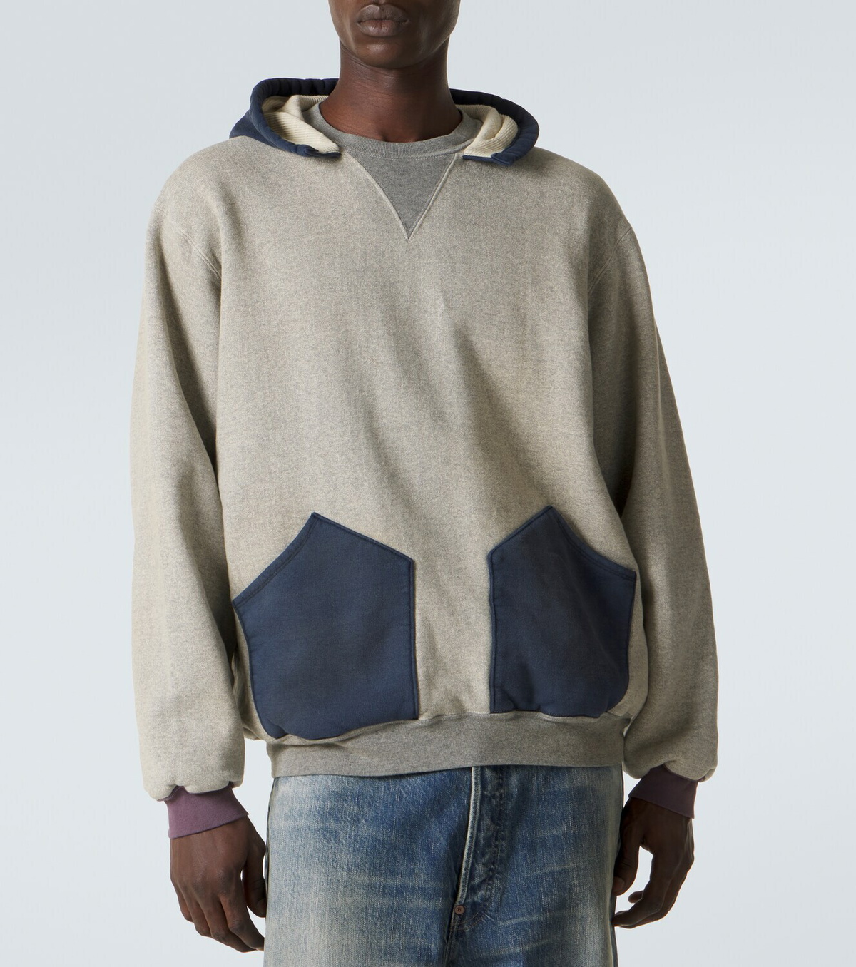 A.Presse Cotton fleece hoodie