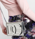 Dolce&Gabbana DG mirrored leather crossbody bag