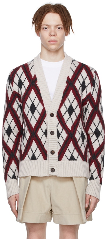 Photo: S.S.Daley Multicolor Wool Cardigan