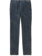 ETRO - Cotton-Corduroy Suit Trousers - Gray