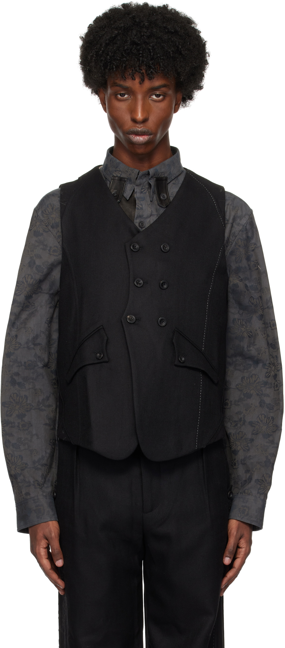 Professor.E Black E Waistcoat Professor.E