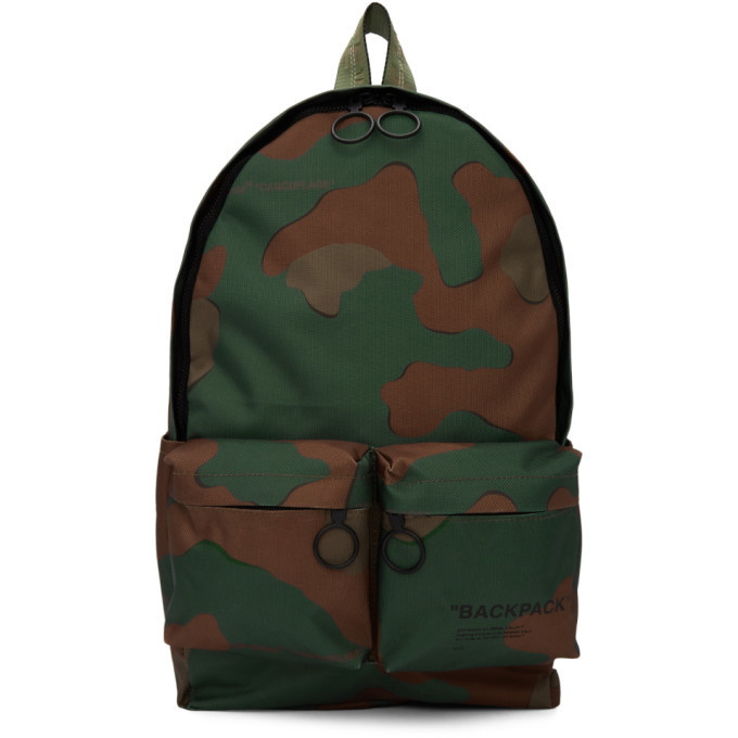 Photo: Off-White Green Camo Backpack