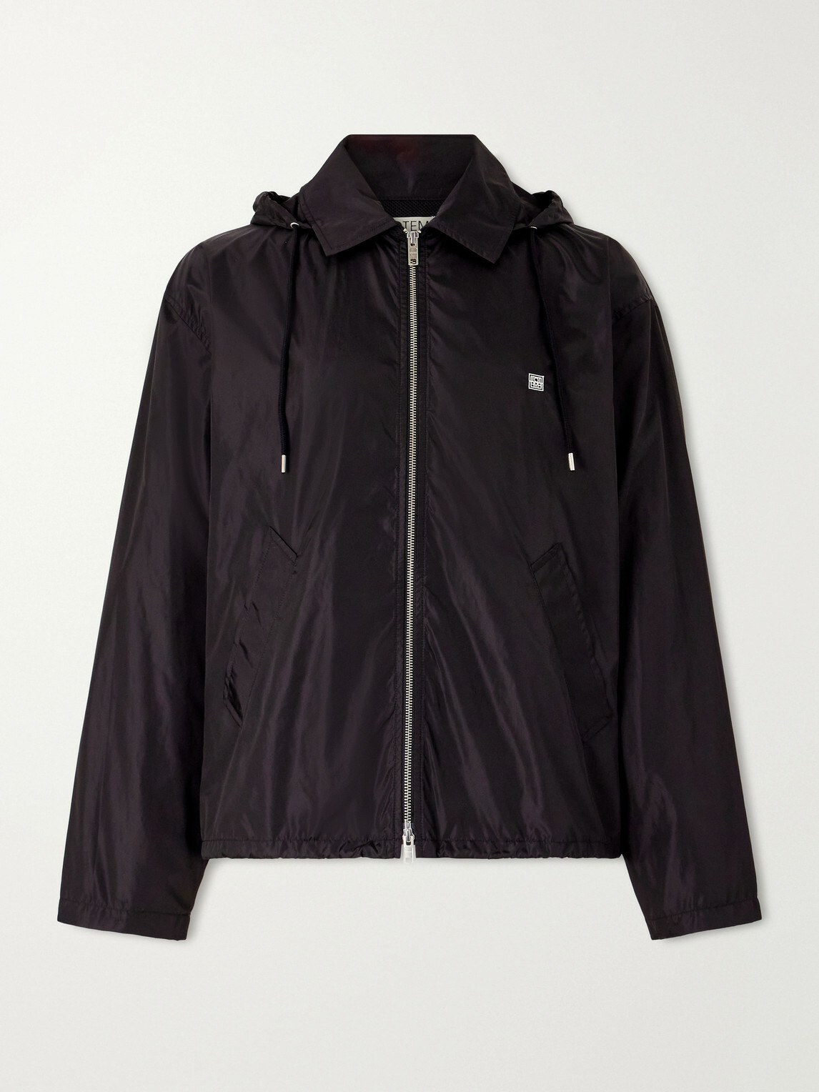 TOTEME - Shell Hooded Jacket - Black