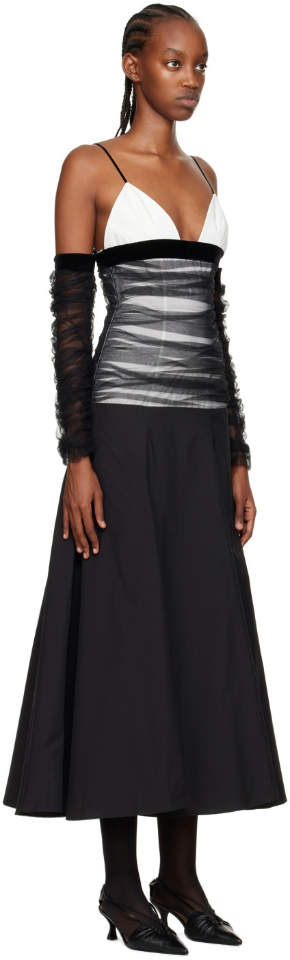 Renaissance Renaissance Black Cher Maxi Dress Renaissance Renaissance
