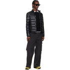Moncler Black Selves Short Down Jacket