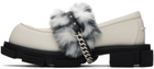 both White Gao Loafers