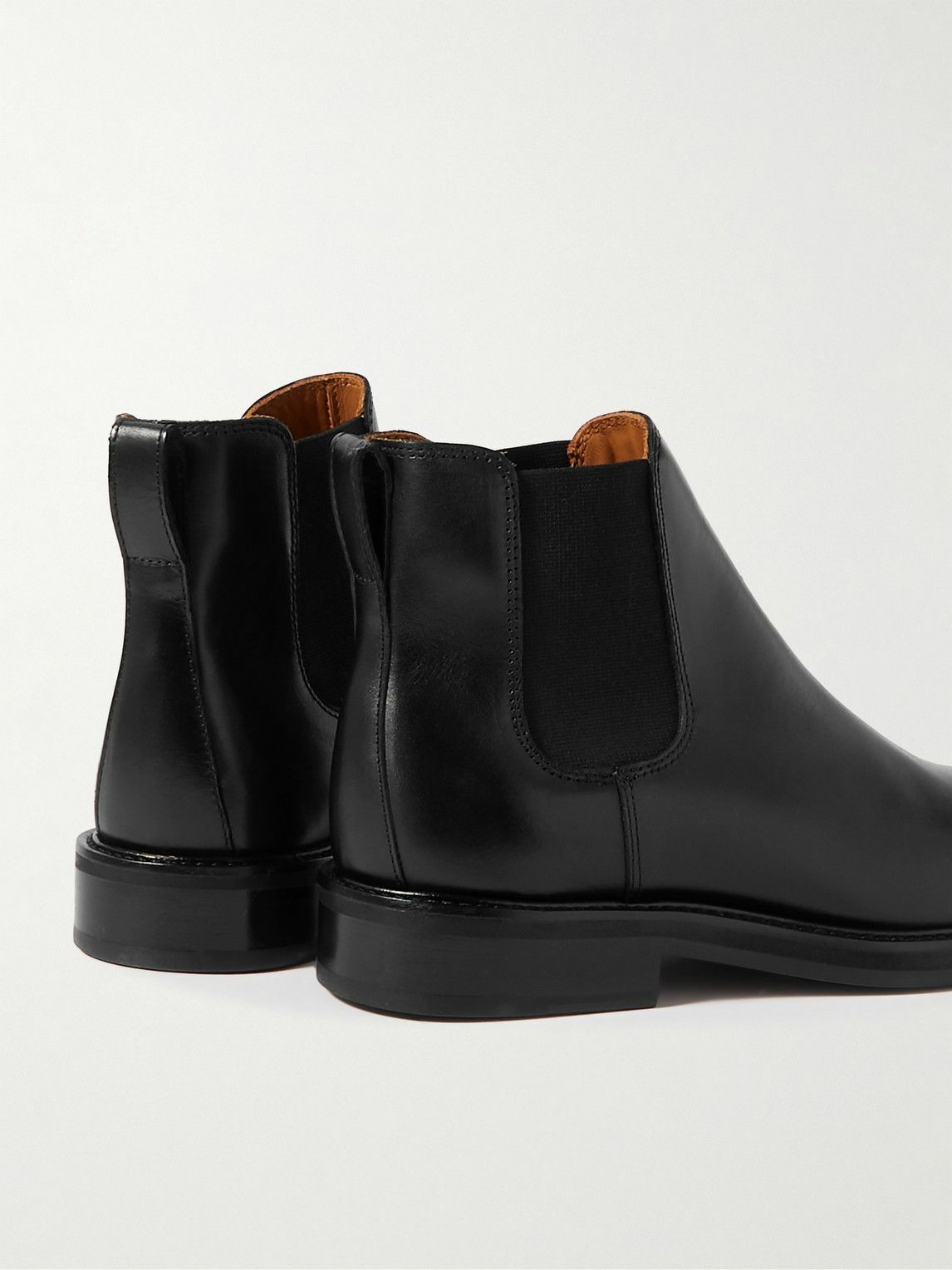 Mr P. - Olie Leather Chelsea Boots - Black