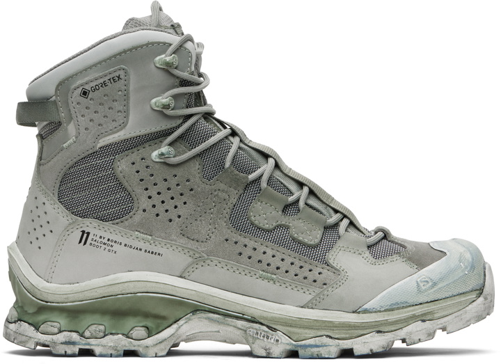 Photo: 11 by Boris Bidjan Saberi Green Salomon Edition 2 GTX Boots