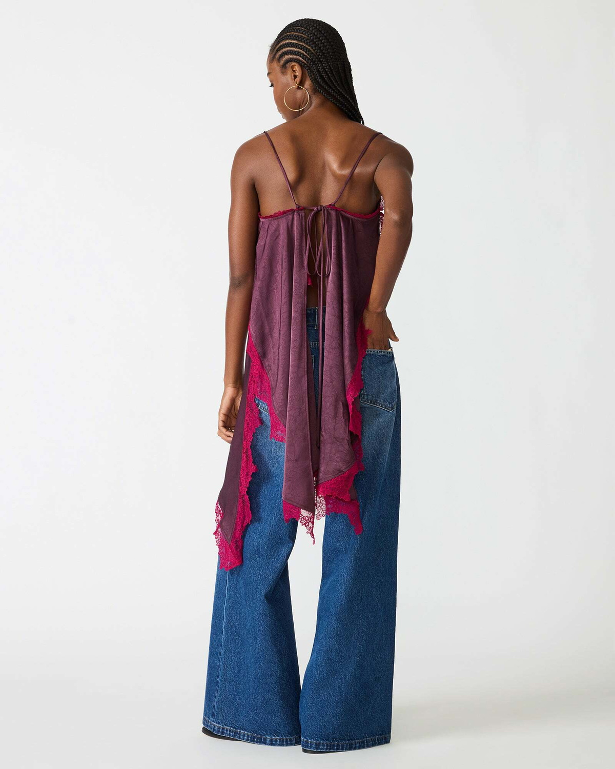 Steve Madden Margan Top in Purple