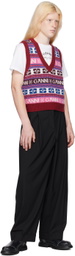 GANNI Multicolor Jacquard Vest