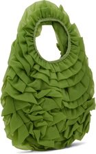 Sandy Liang Green Napa Bag