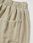 Isabel Marant - Timeo Wide-Leg Cotton-Twill Trousers - Neutrals