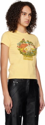 Stella McCartney Yellow 'Rewild Yourself' T-Shirt