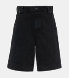 Khaite Hayden denim shorts