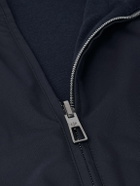 Loro Piana - Slim-Fit Reversible Storm System® WindWish™ Twill and Wool Gilet - Blue