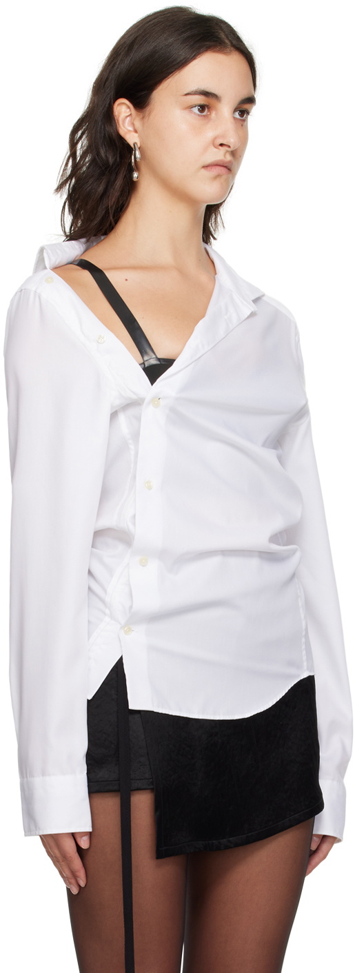 HODAKOVA White Asymmetric Shirt