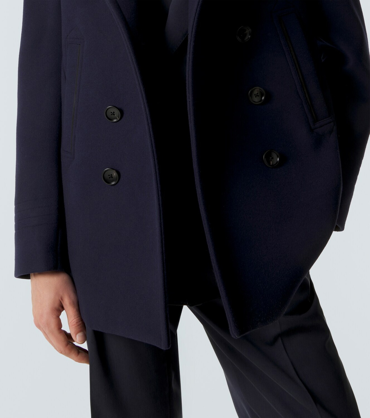 Tom Ford Wool felt peacoat