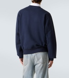 Saint Laurent Cassandre cotton jersey sweatshirt