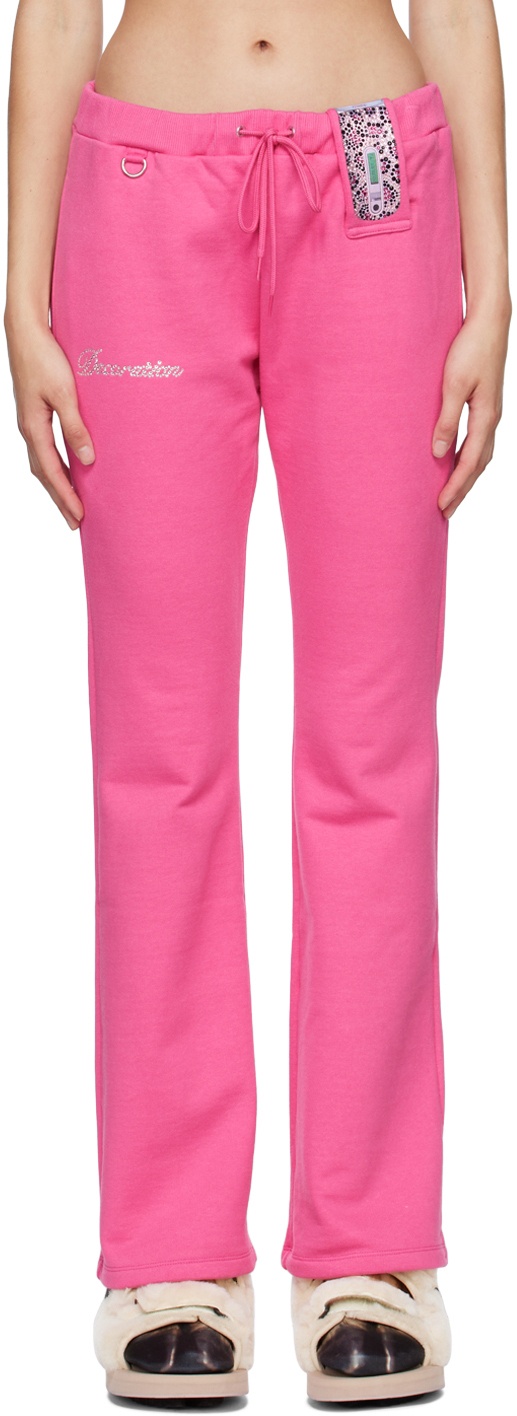 Photo: Doublet Pink Mobile Phone Lounge Pants
