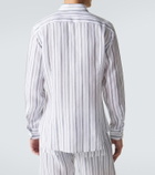 Fedeli Striped linen shirt