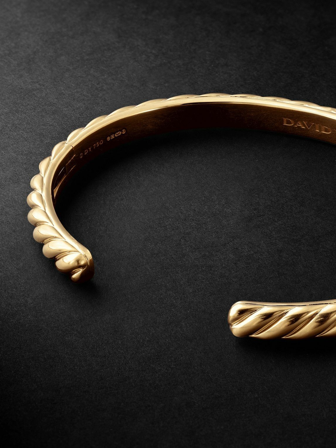 David Yurman - Sculpted Cable 18-Karat Gold Cuff