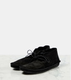 The Row Tyler suede ankle boots
