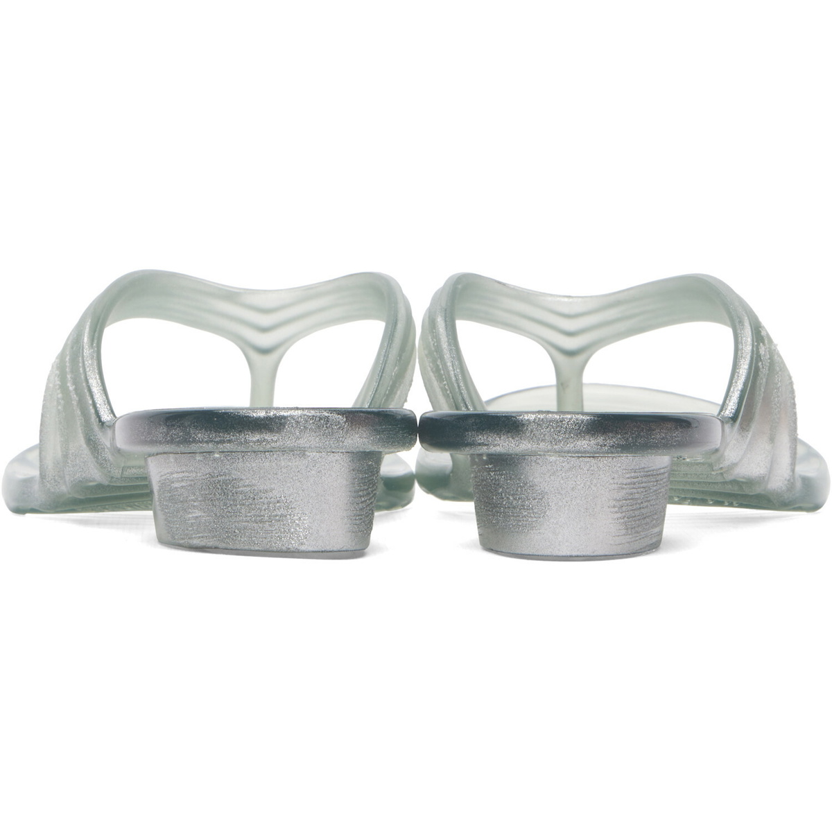 Diesel Transparent Melissa Edition Sculptural Flip-Flops