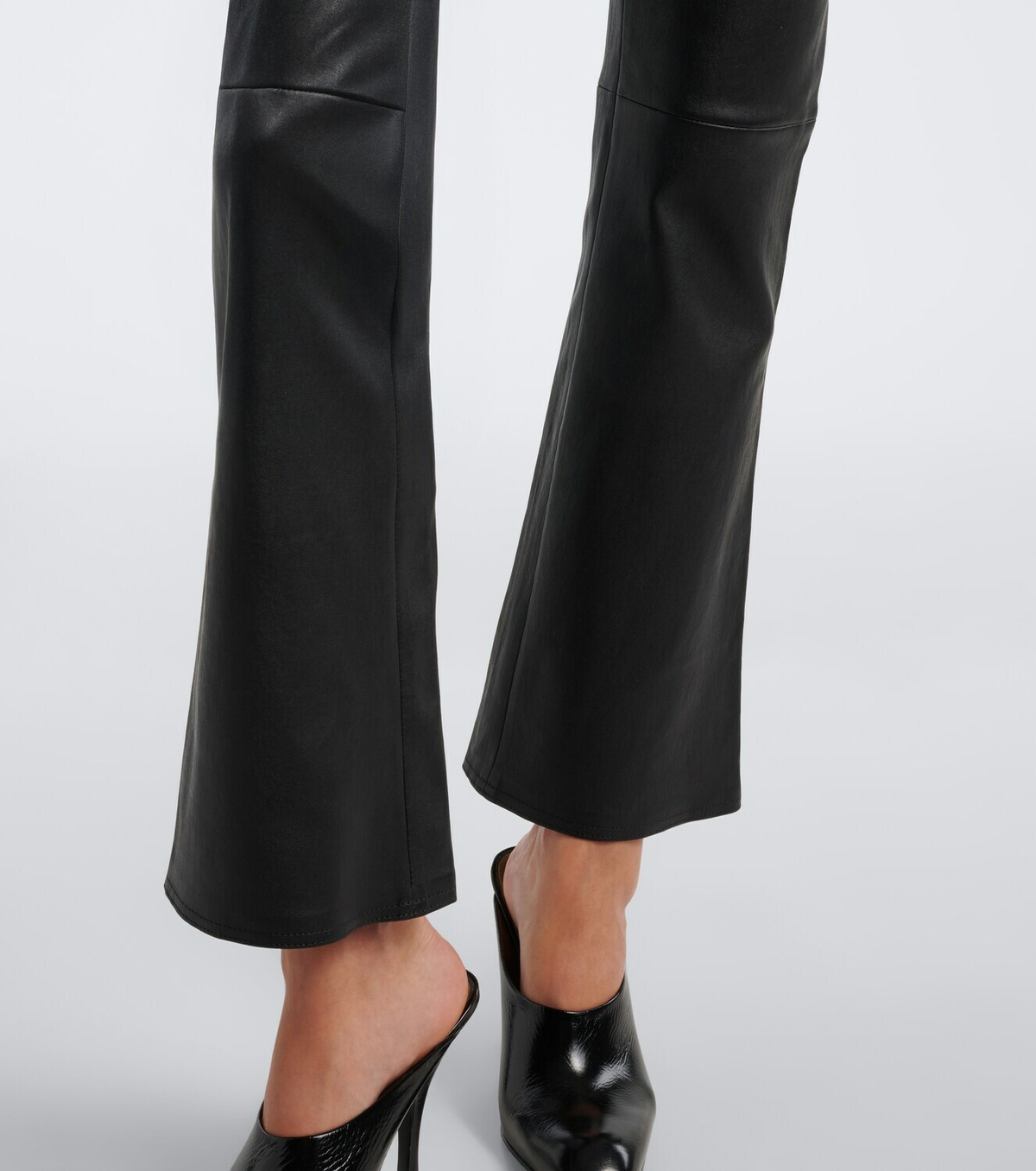 Stouls Dean flared leather pants