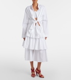 Alaïa Cotton poplin blouse