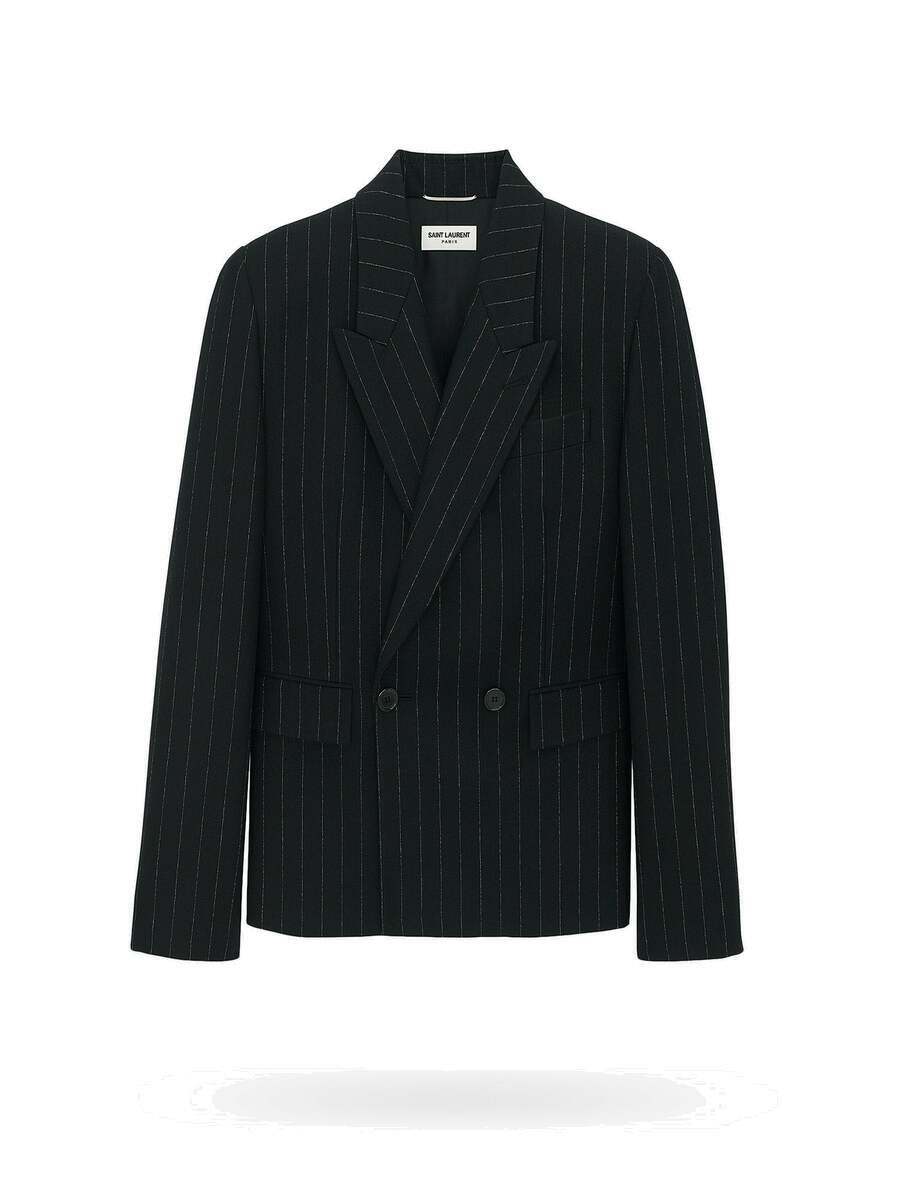 Saint Laurent Blazer Black Mens Saint Laurent