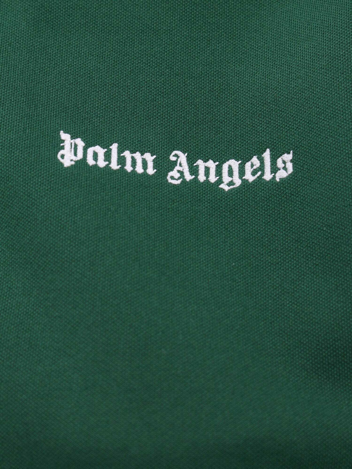 Palm Angels Sweatshirt Green Womens Palm Angels