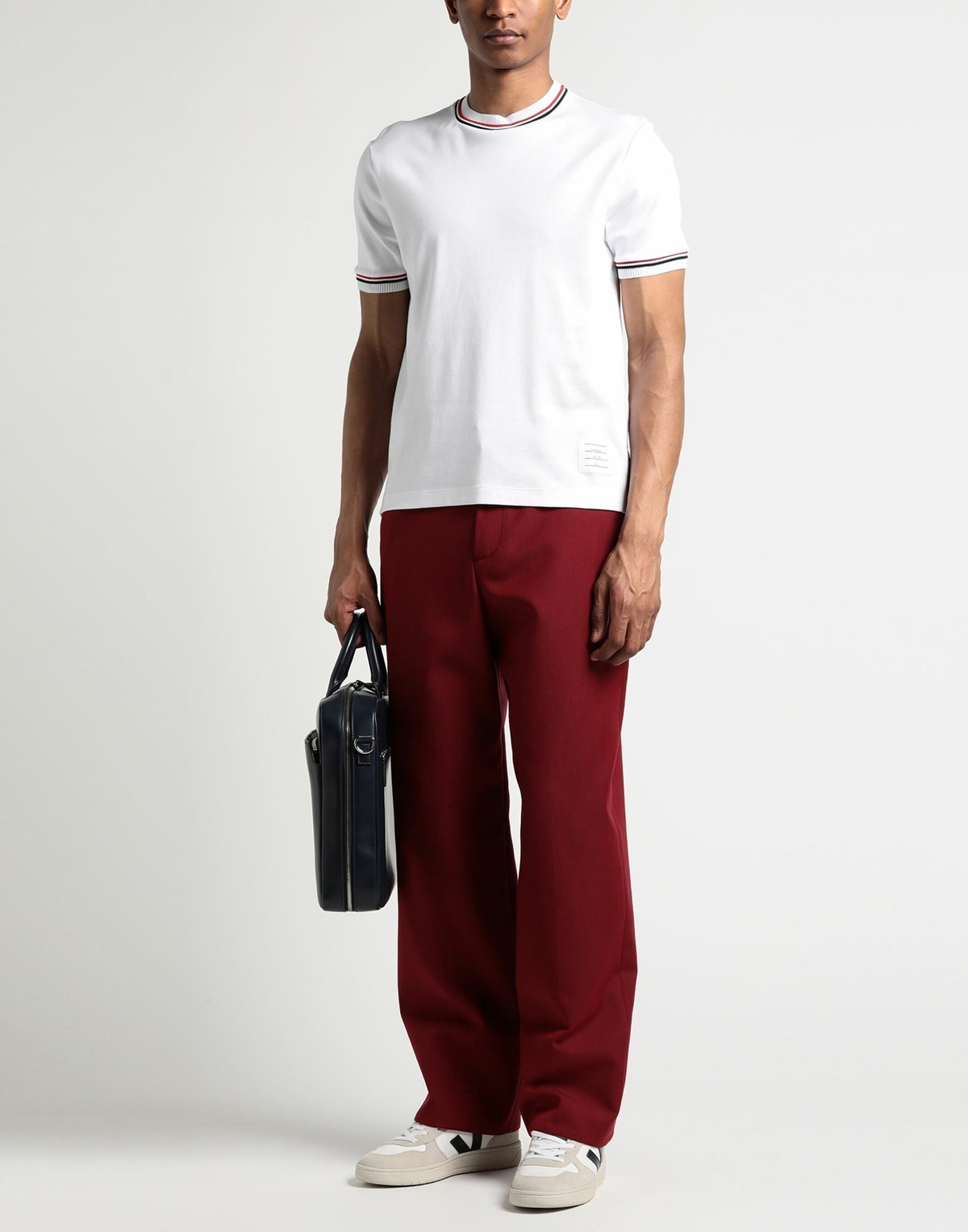 Thom Browne Mens T-shirt in White
