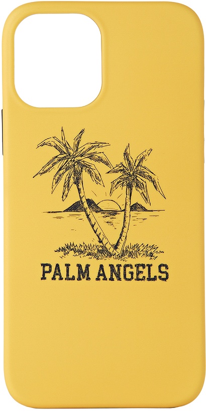 Photo: Palm Angels Yellow Sunset iPhone 12/12 Pro Case