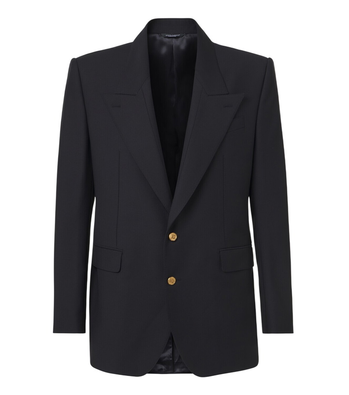 Photo: Dolce&Gabbana Virgin wool suit jacket