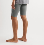 Nike Training - Yoga Infinalon Dri-Fit Shorts - Gray
