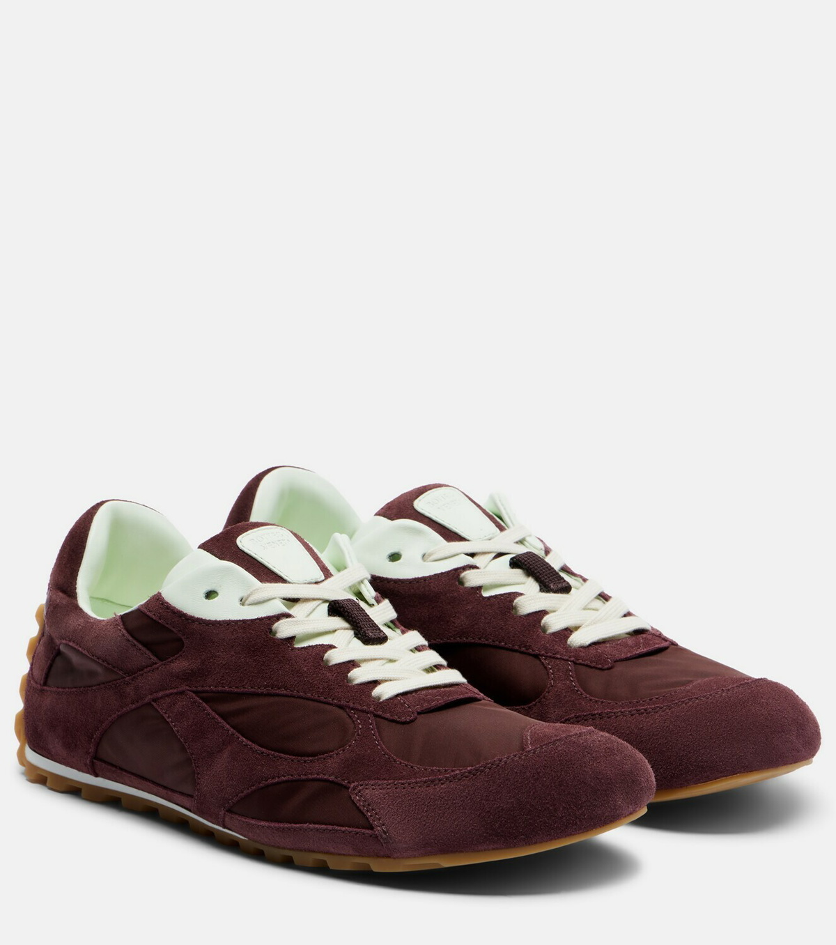 Bottega Veneta Orbit Flash suede-trimmed sneakers