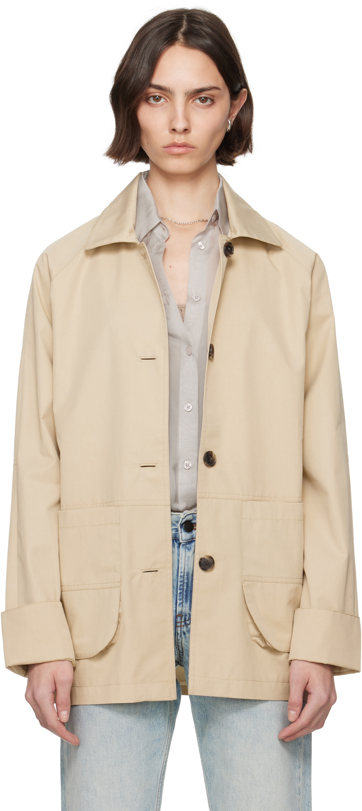 Kallmeyer Beige Lottie Field Jacket