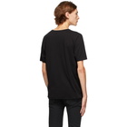 Saint Laurent Black Graphic T-Shirt