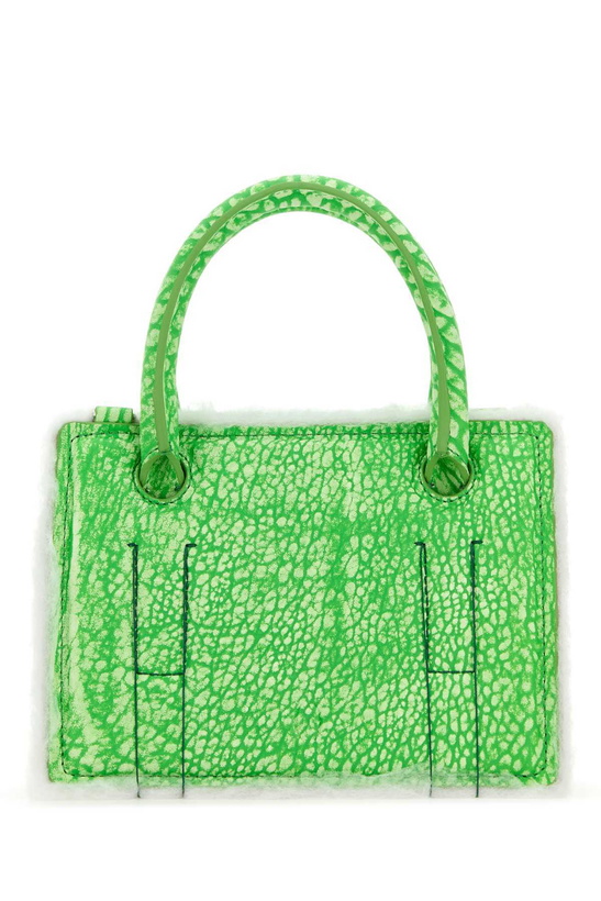 Photo: Dentro Printed Leather Mini Otto Handbag